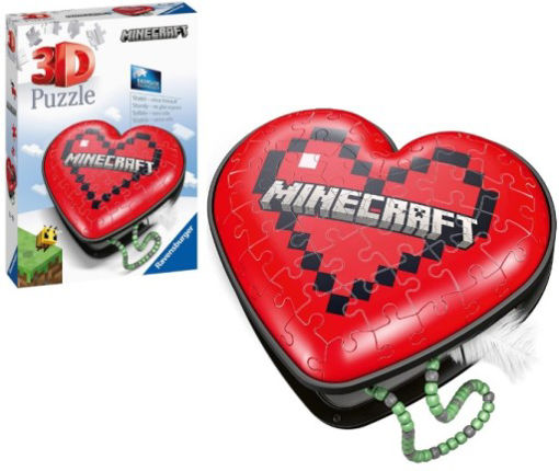 Picture of Minecraft Heartbox 3D Puzzle